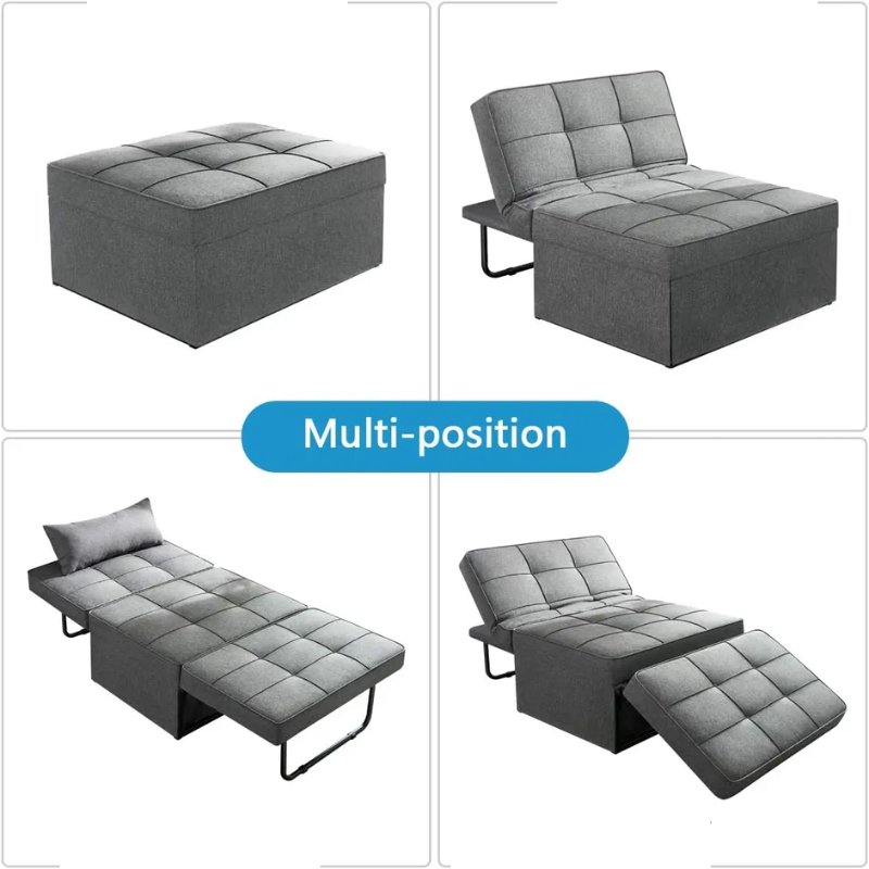 Canapé-lit pliant multifonctionnel 4 en 1