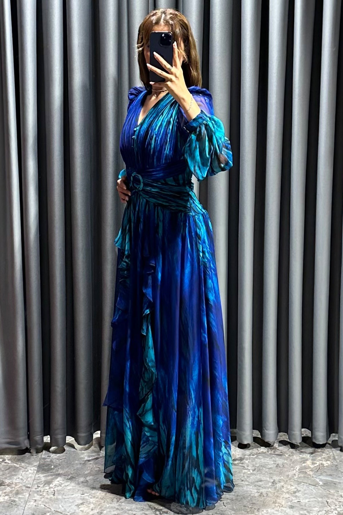 Vera™ | Robe élégante azule